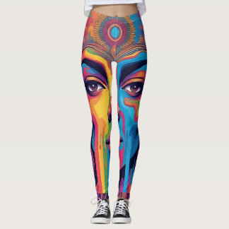Leggings Derretimiento de las leyendas de la realidad - Art