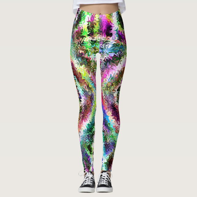 Leggings Desastre de cohetes (Anverso)
