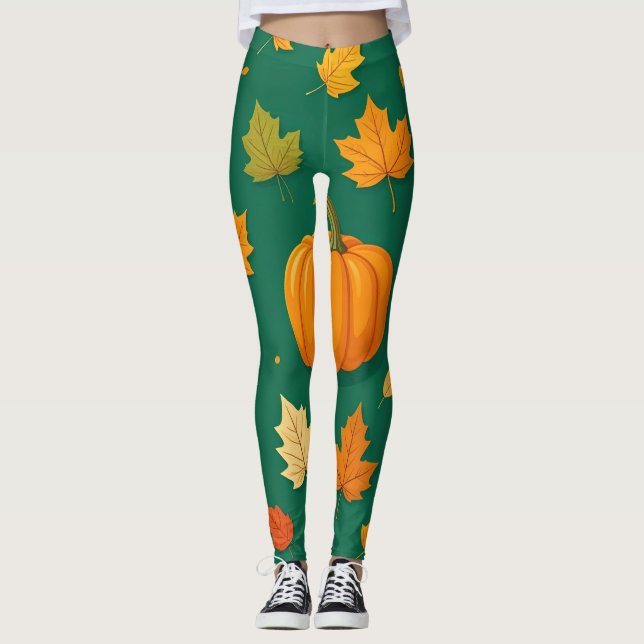 Leggings Desfile de Calabazas (Anverso)