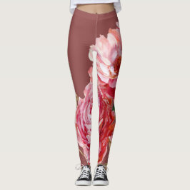 Leggings Desgaste activo rosado oscuro de los rosas