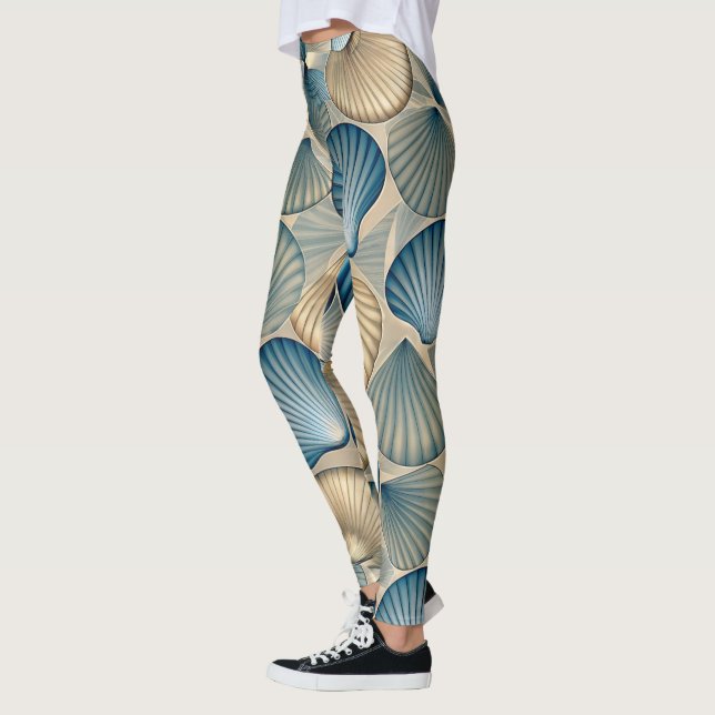 Leggings Designer-Leggings mit ausgefallenem Muster  (Izquierda)