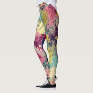 Leggings Designer-Leggings mit ausgefallenem Muster 