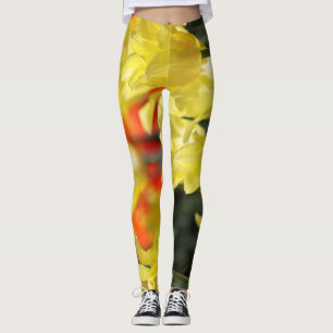 Leggings Deslumbramiento del verano de la floración de otoñ