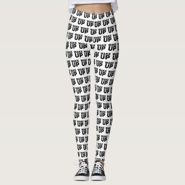 Leggings Despertar negro (Anverso)