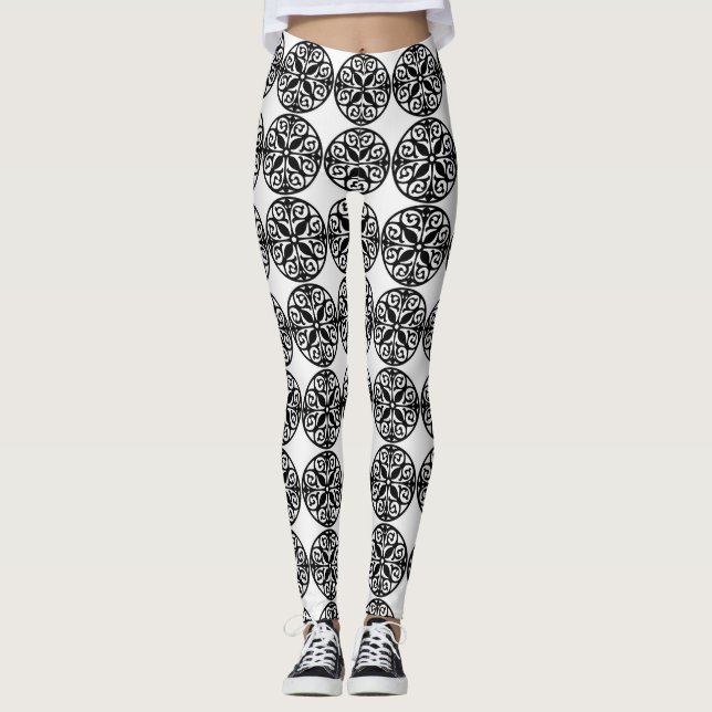 Leggings Desplazamiento de estilos clásicos (Anverso)