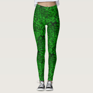 Leggings Desplazamiento Verde