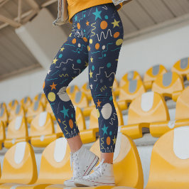 Leggings Desplome geométrico