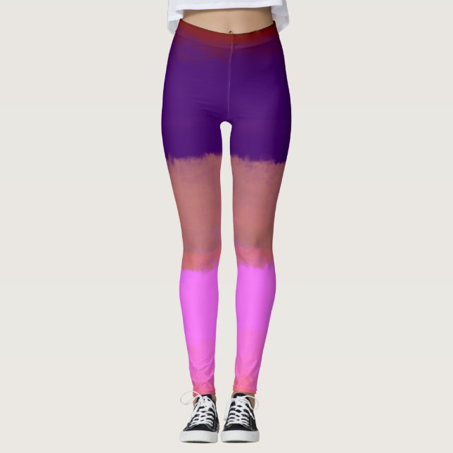 Leggings Después de las piernas de Rothko-2 (Anverso)