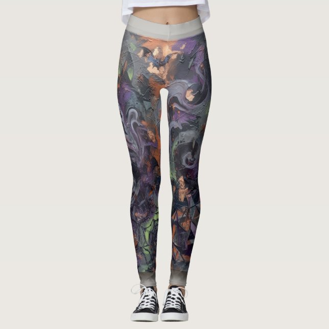 Leggings Día de las Brujas (Anverso)