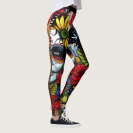 Leggings Día de los muertos