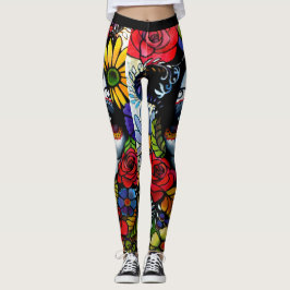 Leggings Día de los muertos