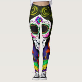 Leggings Día de los Muertos