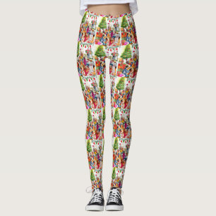 Leggings Día de los navidades