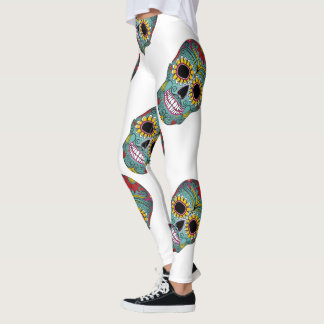 Leggings Día de Muertos Calavera Brillante