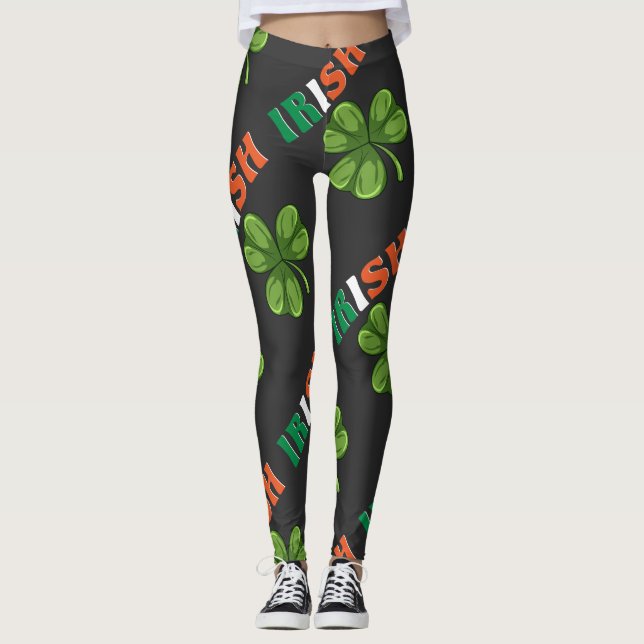 Leggings Día de San Patricio - Irlandés (Anverso)