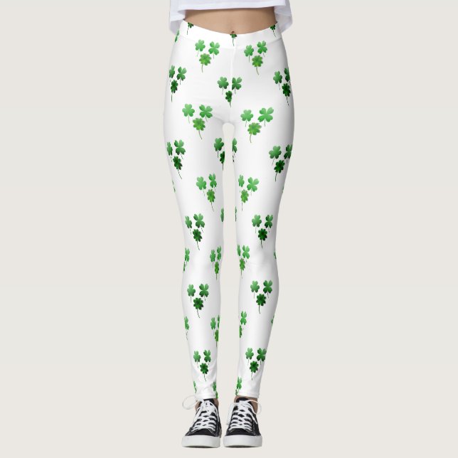 Leggings Día de Shamrock St Patrick (Anverso)