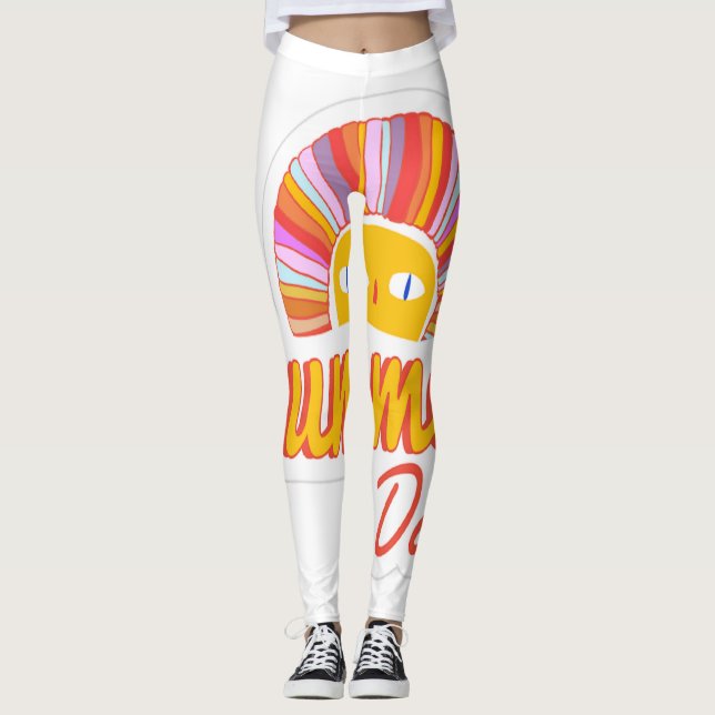 Leggings Día de verano  (Anverso)
