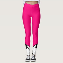 Leggings Día personalizado de la madre y el futbolín