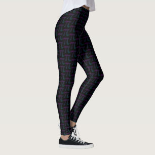 Leggings Día Pi del símbolo Pi del degradado   Feliz Día
