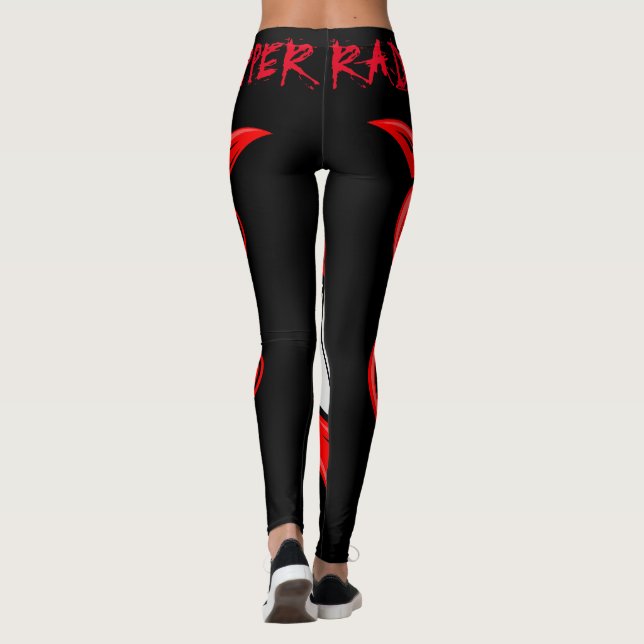 LEGGINGS DIABLO DE RADIO DEL DESTRIPADOR (Reverso)