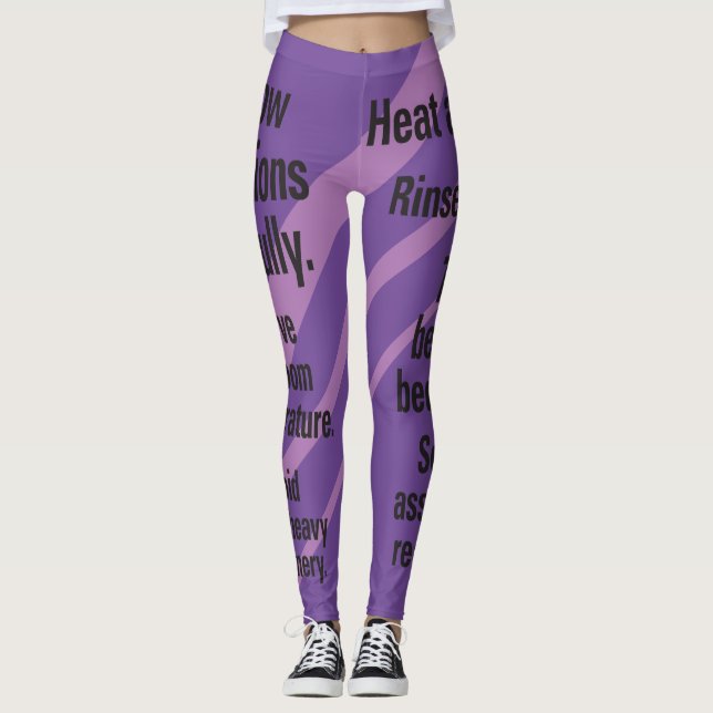 Leggings Diagonales de nuevas direcciones (Anverso)