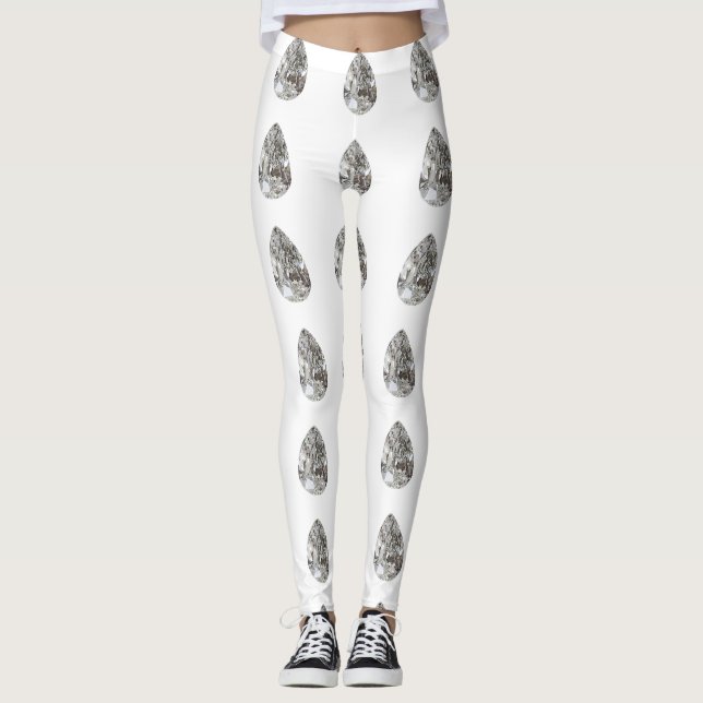 Leggings Diamante con forma de pera (Anverso)