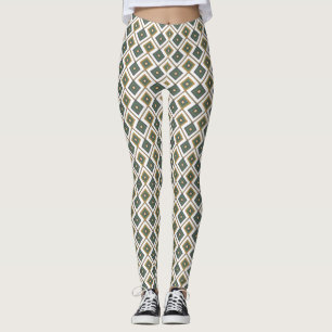 Leggings Diamante en verde