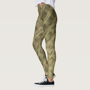 Leggings diamante verde