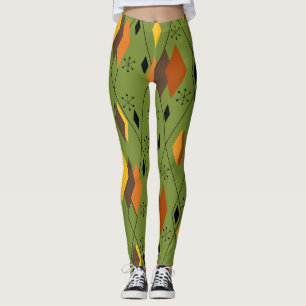 Leggings Diamantes atómicos de los años 1970