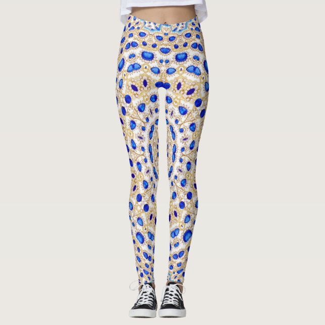 Leggings Diamantes azules (Anverso)