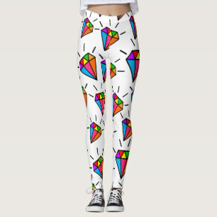 Leggings Diamantes de corte