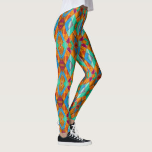Leggings Diamantes de Harlequin Snazzy - Brillantes y Color