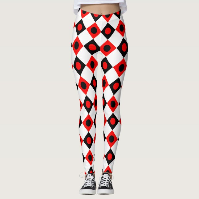 Leggings Diamond Pattern No. 95 (Anverso)