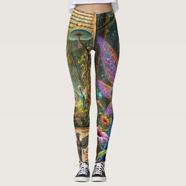 Leggings Diario basura caprichosa (Anverso)