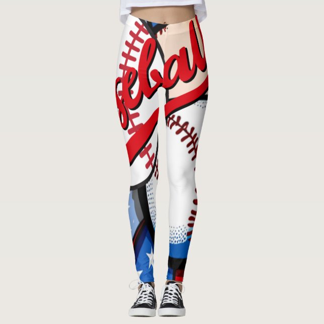 Leggings Días de béisbol (Anverso)