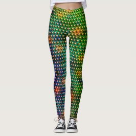 Leggings Dibujar círculos que parezcan esferas o agujeros