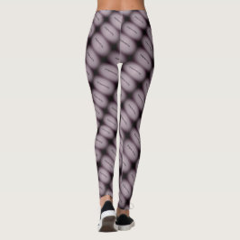 Leggings Dibujo abstracto MODERNO en - rosa negro gris blan