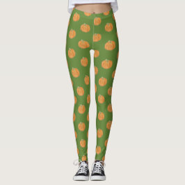 Leggings Dibujo de calabaza