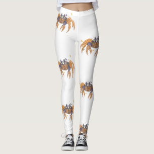 Leggings Dibujo de cangrejo a granel