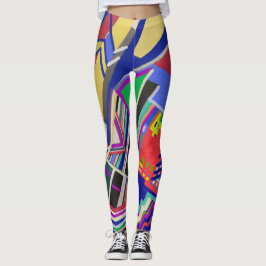Leggings Dibujo multicolor
