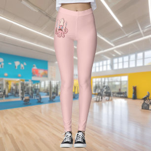 Leggings Dibujos animados de chef calamar