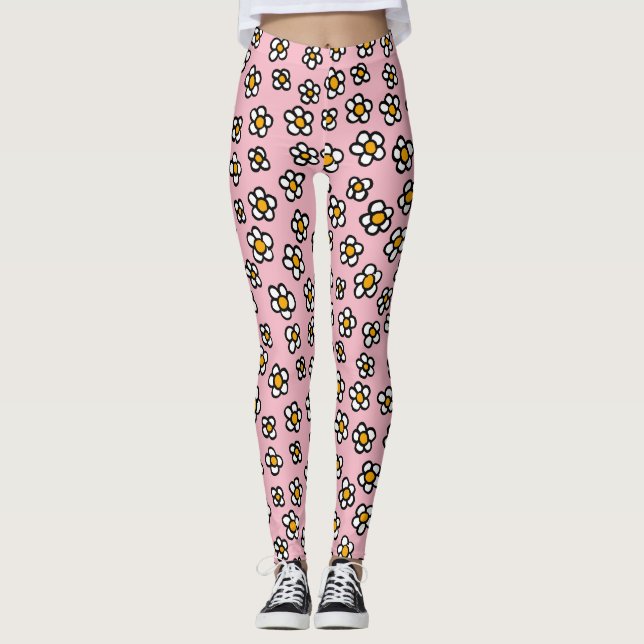 Leggings Dillon's Daisies (Anverso)