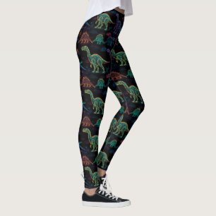 Leggings Dino geométricos