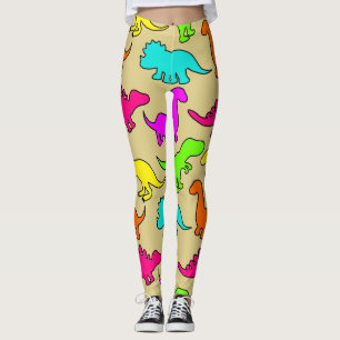 Leggings Dinosaurios coloridos
