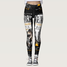 Leggings Dinosaurs in Manhattan NYC