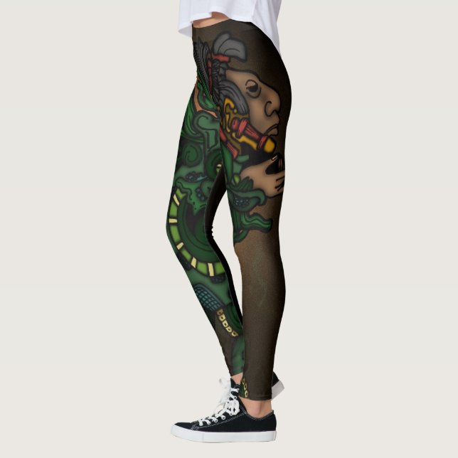 Leggings Dios serpiente maya (Izquierda)