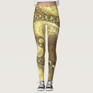 Leggings "Diosa de Oro: ¡Leyendas de lujo para cada ocasión