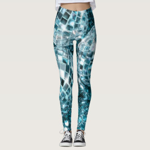 Leggings Disco Balls Glam #16 #retro #wall #art