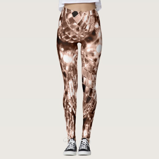 Leggings Disco Balls Glam 17 (Anverso)