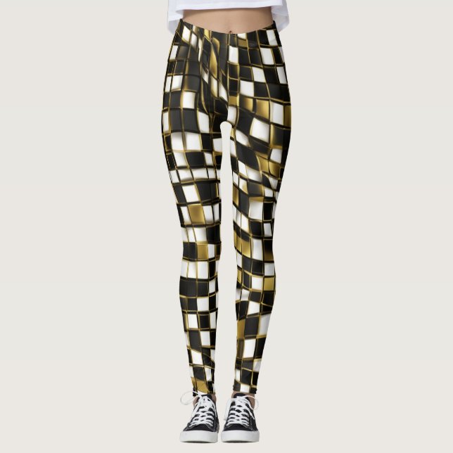 Leggings disco de oro de 13025 (Anverso)
